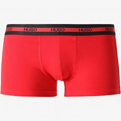Grosses soldes 🧨 Lot De 2 Boxers Twin 50402260 Noir Rouge de HUGO ⌛ -Promos HUGO Boutique hugo by hugo boss 180558 50402260 622 20190426T160457 04
