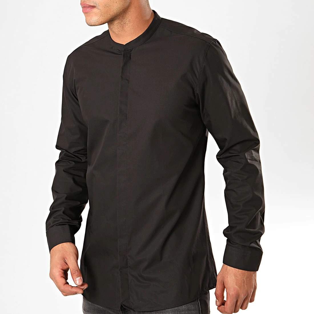 Vente flash ❤️ Chemise Manches Longues Enrique 50409981 Noir de HUGO ⌛ 2 Vente flash ❤️ Chemise Manches Longues Enrique 50409981 Noir de HUGO ⌛