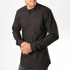 Vente flash ❤️ Chemise Manches Longues Enrique 50409981 Noir de HUGO ⌛ 7 Vente flash ❤️ Chemise Manches Longues Enrique 50409981 Noir de HUGO ⌛ -Promos HUGO Boutique hugo by hugo boss 200794 50409981 001 20191018T120506 03