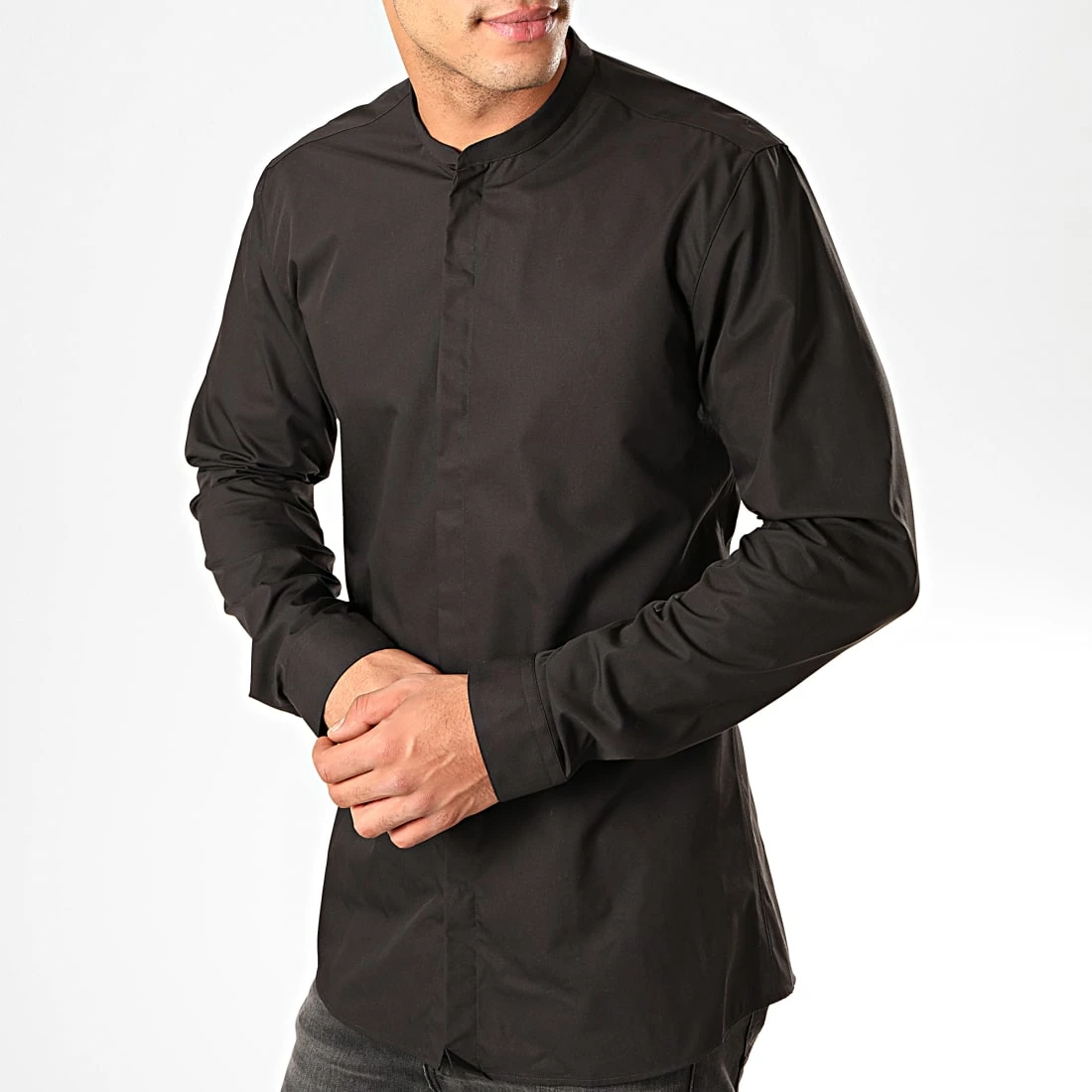 Vente flash ❤️ Chemise Manches Longues Enrique 50409981 Noir de HUGO ⌛ 4 Vente flash ❤️ Chemise Manches Longues Enrique 50409981 Noir de HUGO ⌛ – Image 3