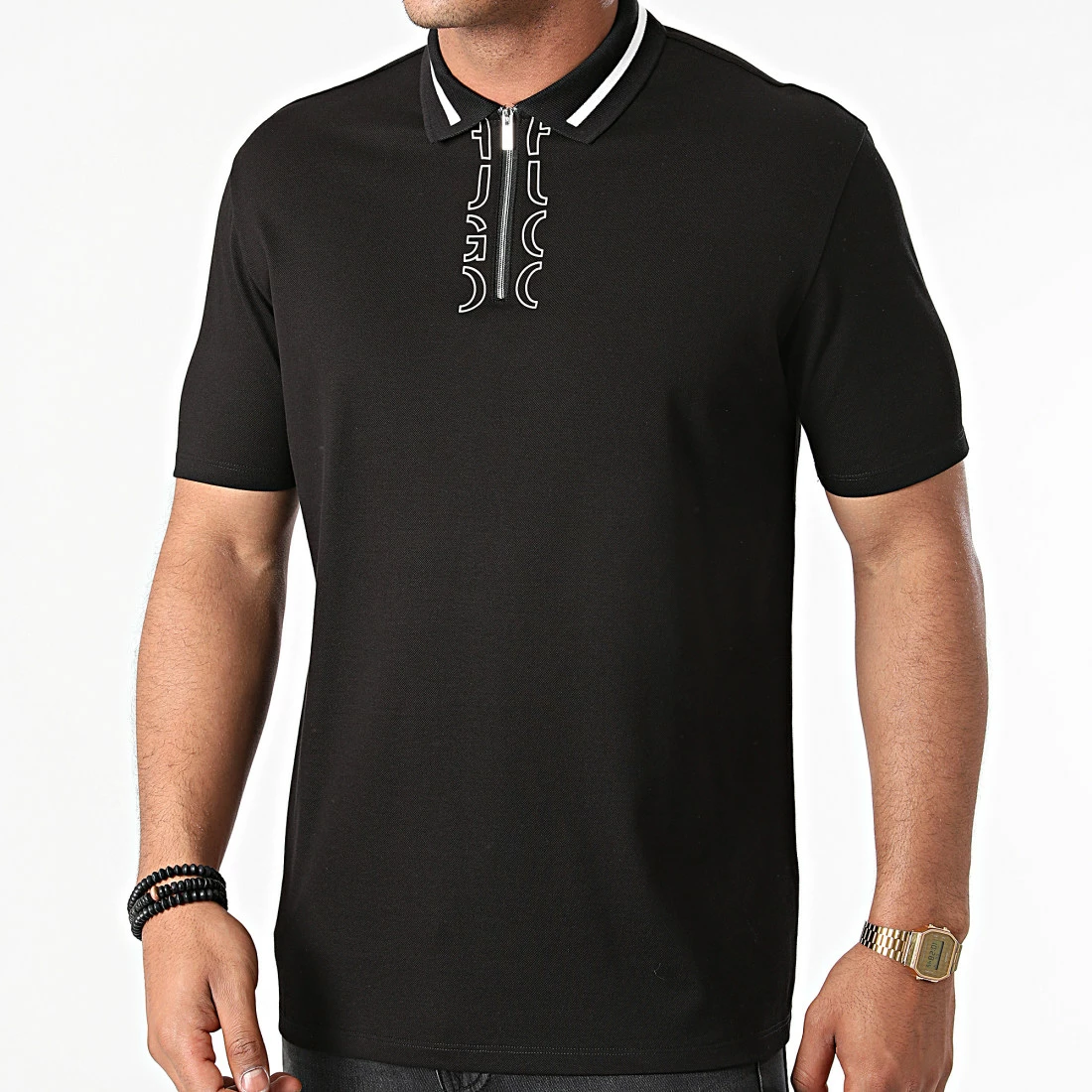 Meilleure vente 😍 Polo Manches Courtes Dolmar 213 50456803 Noir de HUGO 🛒 3 Meilleure vente 😍 Polo Manches Courtes Dolmar 213 50456803 Noir de HUGO 🛒