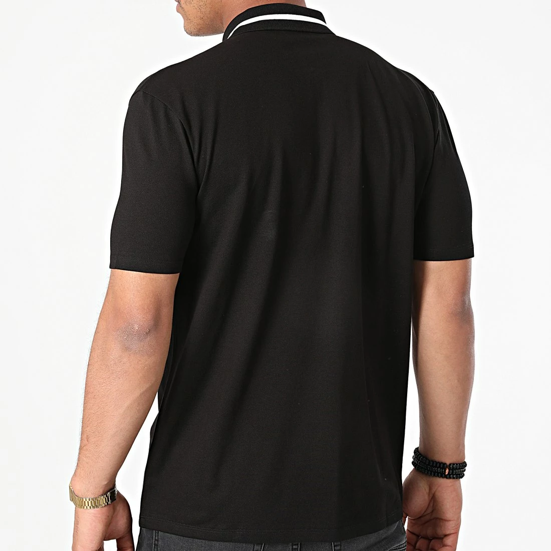 Meilleure vente 😍 Polo Manches Courtes Dolmar 213 50456803 Noir de HUGO 🛒 6 Meilleure vente 😍 Polo Manches Courtes Dolmar 213 50456803 Noir de HUGO 🛒 – Image 4