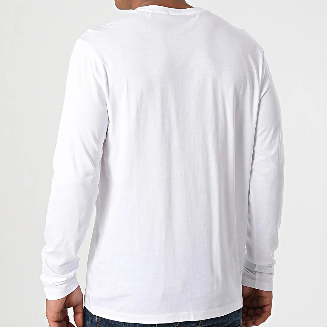 Coupon 🛒 Tee 👕 Shirt Manches Longues Derol 212 50447977 Blanc de HUGO 🌟 6 Coupon 🛒 Tee 👕 Shirt Manches Longues Derol 212 50447977 Blanc de HUGO 🌟 – Image 4