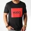 Tout neuf 🎁 Tee 👚 Shirt 50456378 Noir Rouge de HUGO 👍