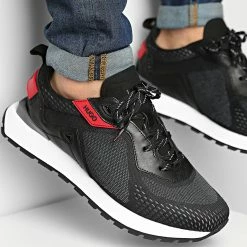 Meilleur prix 🧨 Baskets Cubite Runner 50459155 Dark Grey de HUGO 🛒