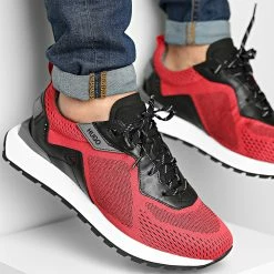 De gros ❤️ Baskets Cubite Runner 50459155 Dark Red de HUGO ❤️