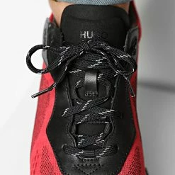 De gros ❤️ Baskets Cubite Runner 50459155 Dark Red de HUGO ❤️ -Promos HUGO Boutique hugo 281183 50459155 601 20210909T151126 03