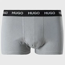 Budget 🎉 Lot De 3 Boxers 50449351 Noir Blanc Gris de HUGO 💯 -Promos HUGO Boutique hugo 285905 50449351 972 20210924T142855 03