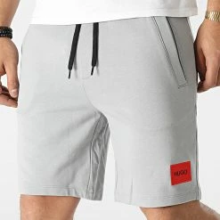 Meilleure vente ⌛ Short Jogging Diz 212 50448937 Gris de HUGO 🤩