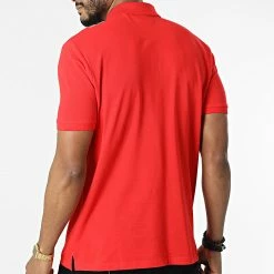 Vente flash 🥰 Polo Manches Courtes 50447936 Rouge de HUGO 🎉 -Promos HUGO Boutique hugo 292455 50447936 693 20220322T143239 04