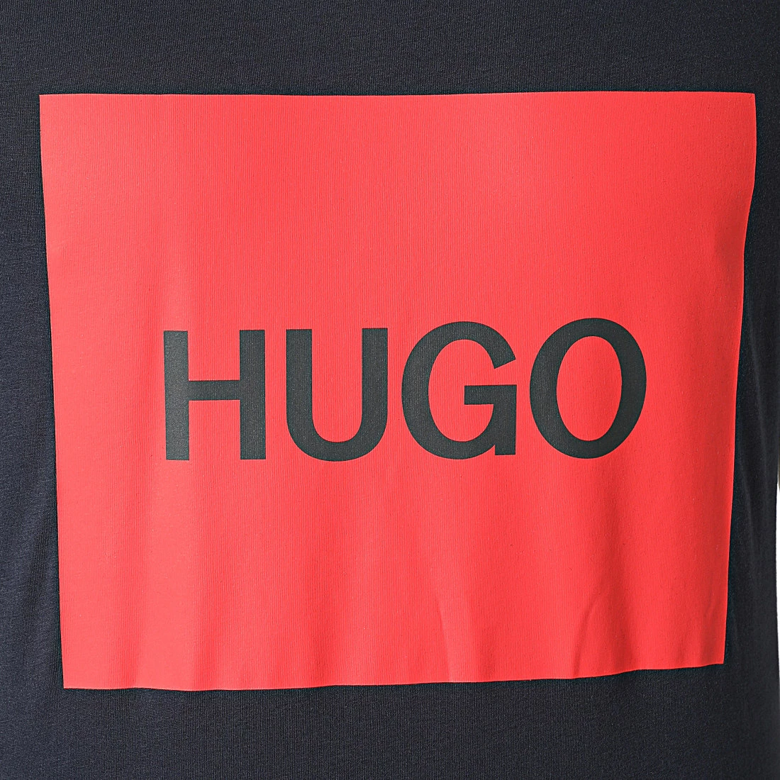 Budget ✨ Tee 👕 Shirt Dulive 50463322 Bleu Marine Rouge de HUGO 🌟 4 Budget ✨ Tee 👕 Shirt Dulive 50463322 Bleu Marine Rouge de HUGO 🌟 – Image 2