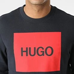 Meilleure affaire 🎁 Sweat Crewneck Duragol 50463314 Bleu Marine de HUGO 🧨 -Promos HUGO Boutique hugo 293853 50463314 405 20211202T154638 02
