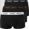 Acheter 🥰 Lot De 3 Boxers 50449351 Noir de HUGO 🥰