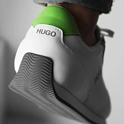 Meilleure affaire 🥰 Baskets Cyden Low 50464630 White de HUGO ✔️ -Promos HUGO Boutique hugo 294647 50464630 100 20211223T152931 04