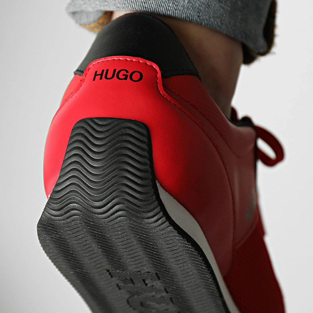Bon marché 🥰 Baskets Cyden Low 50464630 Medium Red de HUGO 🧨 6 Bon marché 🥰 Baskets Cyden Low 50464630 Medium Red de HUGO 🧨 – Image 4