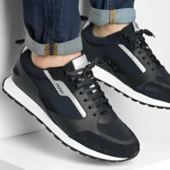Top 10 👍 Baskets Icelin Runner 50464639 Dark Blue de HUGO ✨