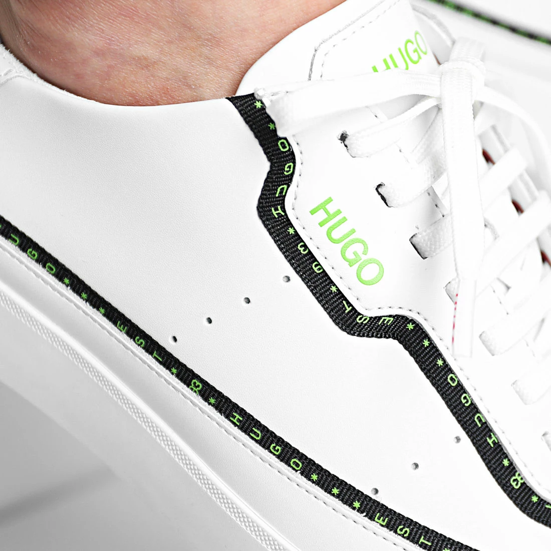 Top 10 😉 Baskets Zero Tennis 50464222 White de HUGO ⭐ 4 Top 10 😉 Baskets Zero Tennis 50464222 White de HUGO ⭐ – Image 2