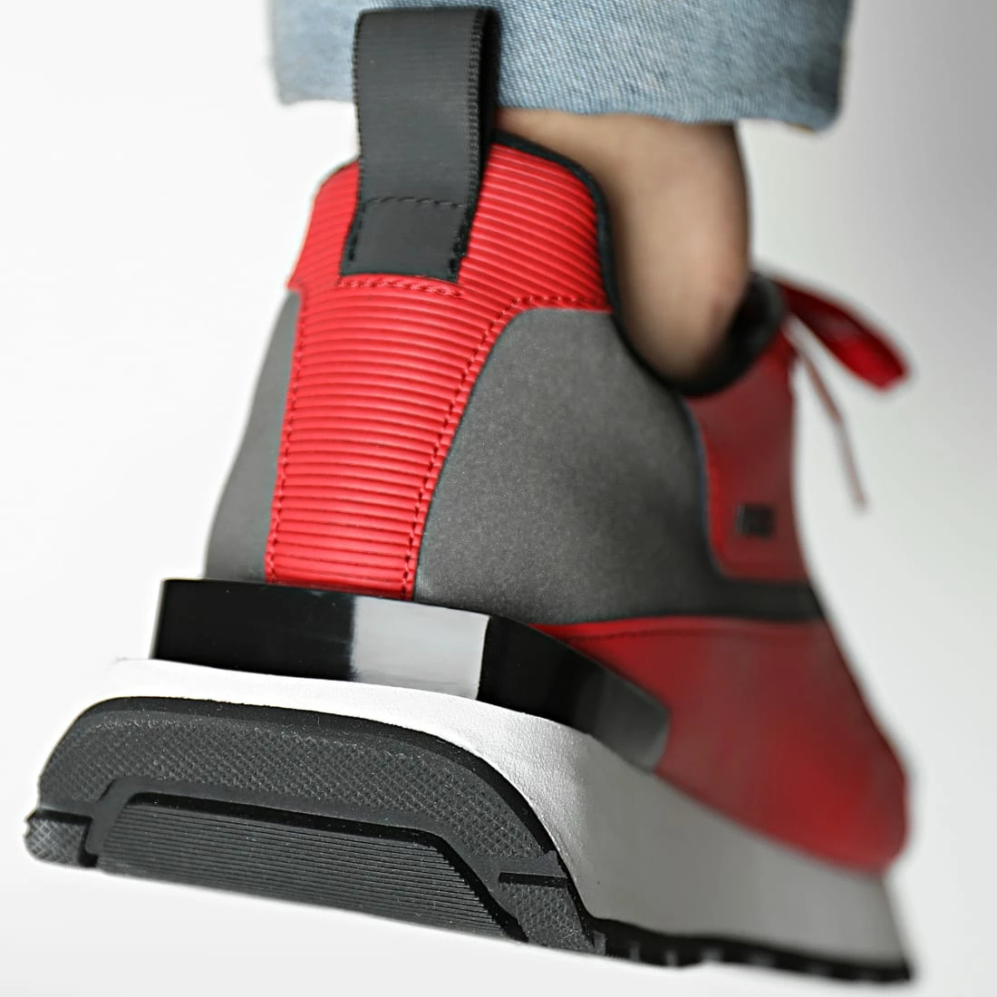 Promo 🌟 Baskets Cubite Runner 50464641 Medium Red de HUGO ⭐ 6 Promo 🌟 Baskets Cubite Runner 50464641 Medium Red de HUGO ⭐ – Image 4