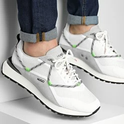 Tout neuf 💯 Baskets Cubite Runner 50464641 White de HUGO 🤩