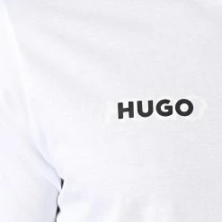 De gros 👏 Tee 👕 Shirt 50468265 Blanc de HUGO ⌛ -Promos HUGO Boutique hugo 297439 50468265 100 20220105T164735 02