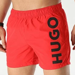 De gros ⭐ Short De Bain 50469303 Rouge de HUGO ✔️