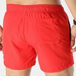 De gros ⭐ Short De Bain 50469303 Rouge de HUGO ✔️ -Promos HUGO Boutique hugo 300580 50469303 693 NOOS 20220202T154923 04