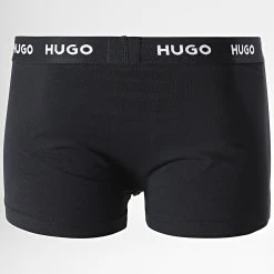 Meilleure vente 👍 Lot De 3 Boxers 50469786 Noir de HUGO ❤️ -Promos HUGO Boutique hugo 303360 50469786 001 20220228T144951 03