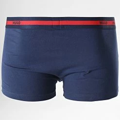 Remise ❤️ Lot De 2 Boxers 50469775 Bleu Marine de HUGO ⭐ -Promos HUGO Boutique hugo 303367 50469775 410 20220228T145004 03