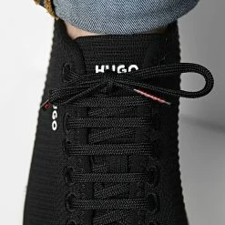 Bon marché 🔔 Baskets Zero Tennis 50470258 Black de HUGO 👍 -Promos HUGO Boutique hugo 305496 50470258 001 20220223T140023 03