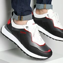 Coupon ✨ Baskets Cubite Runner 50470501 Black de HUGO ❤️