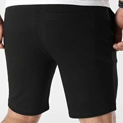 Top 10 🎉 Short Jogging Diz 222 50466196 Noir de HUGO 🔔 -Promos HUGO Boutique hugo 306470 50466196 001 20220301T123247 04