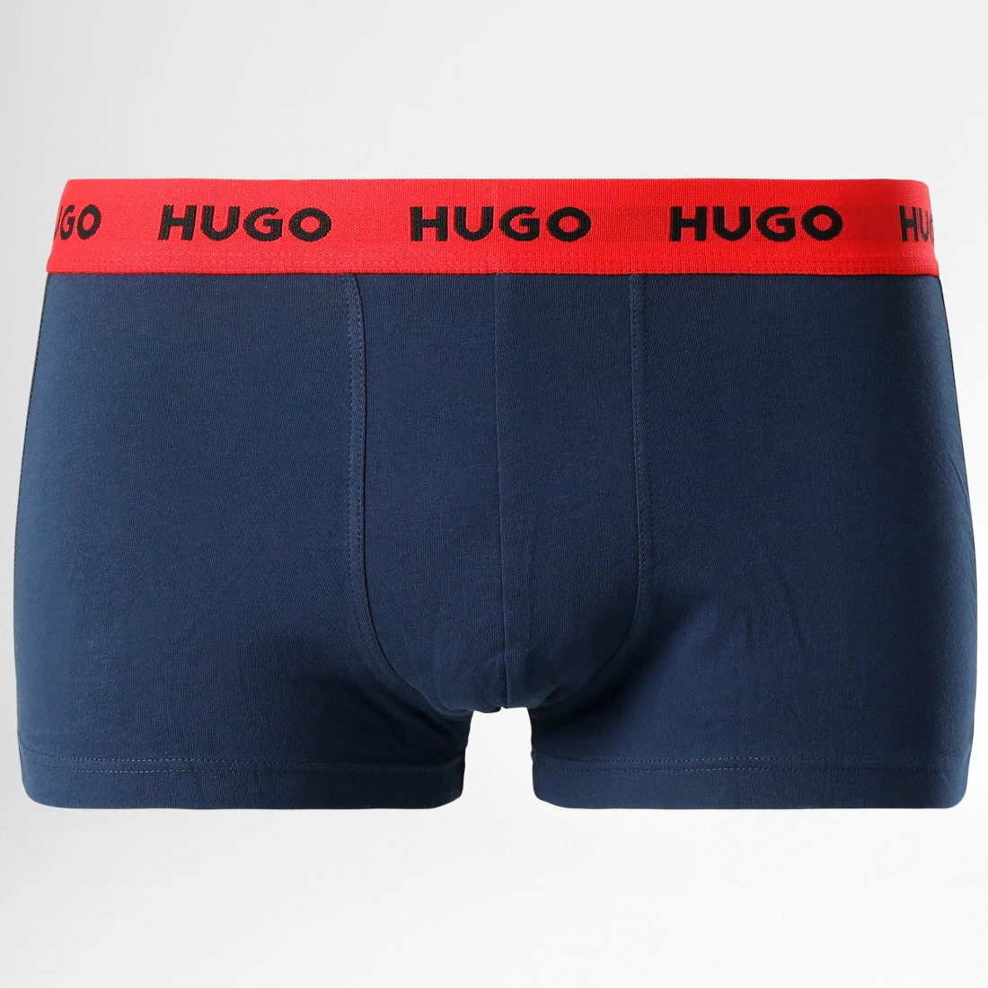 Nouveau 😉 Lot De 3 Boxers 50469766 Noir Bleu Clair Bleu Marine de HUGO 🛒 6 Nouveau 😉 Lot De 3 Boxers 50469766 Noir Bleu Clair Bleu Marine de HUGO 🛒 – Image 4