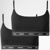 Promo ✔️ Lot De 2 Brassières Femme 50469659 Noir de HUGO ⌛ 1 Promo ✔️ Lot De 2 Brassières Femme 50469659 Noir de HUGO ⌛ -Promos HUGO Boutique hugo 308885 50469659 001 20220331T162113 01