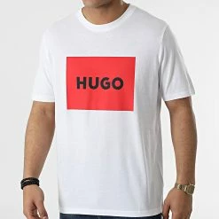 Tout neuf 🥰 Tee 👚 Shirt 50467952 Blanc de HUGO 🛒