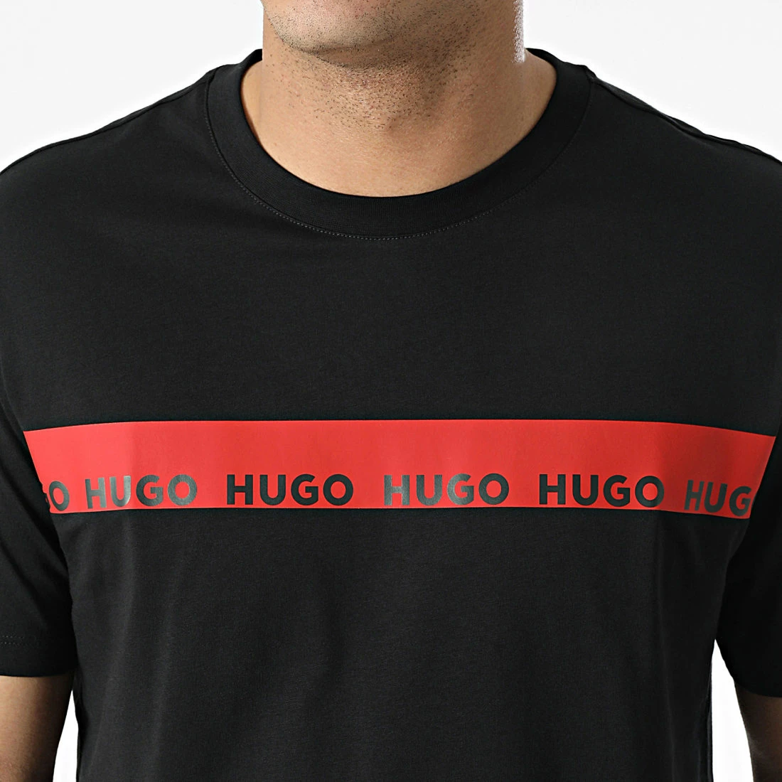 Meilleur prix 💯 Tee 👚 Shirt Diziano 50465388 Noir de HUGO 🌟 4 Meilleur prix 💯 Tee 👚 Shirt Diziano 50465388 Noir de HUGO 🌟 – Image 2