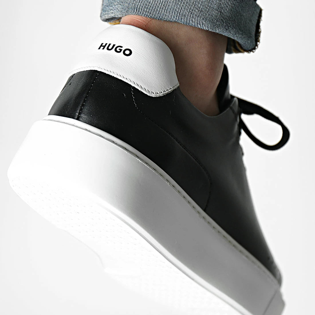 Sortie 😉 Baskets Quiver Derby 50473914 Black de HUGO 👍 6 Sortie 😉 Baskets Quiver Derby 50473914 Black de HUGO 👍 – Image 4