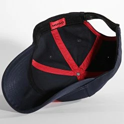 Sortie 🔥 Casquette 50468754 Bleu Marine de HUGO 🌟 -Promos HUGO Boutique hugo 311008 50468754 405 20220330T153351 04
