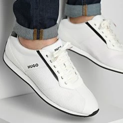 Meilleure affaire 🔔 Baskets Cyden Low 50471324 Open White de HUGO ✔️