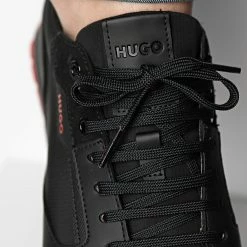 Vente flash ⌛ Baskets Icelin Runner 50471304 Black de HUGO 🔔 -Promos HUGO Boutique hugo 312293 50471304 001 20220330T150013 03