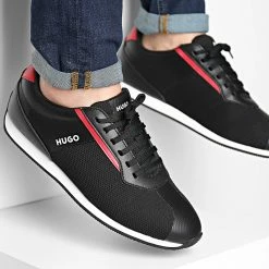 Meilleur prix 👏 Baskets Cyden Low 50471324 Black de HUGO ⌛