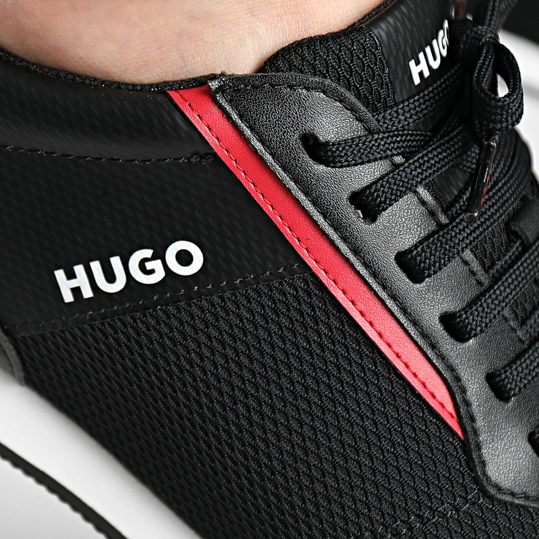 Meilleur prix đ Baskets Cyden Low 50471324 Black de HUGO â 4 Meilleur prix đ Baskets Cyden Low 50471324 Black de HUGO â â Image 2