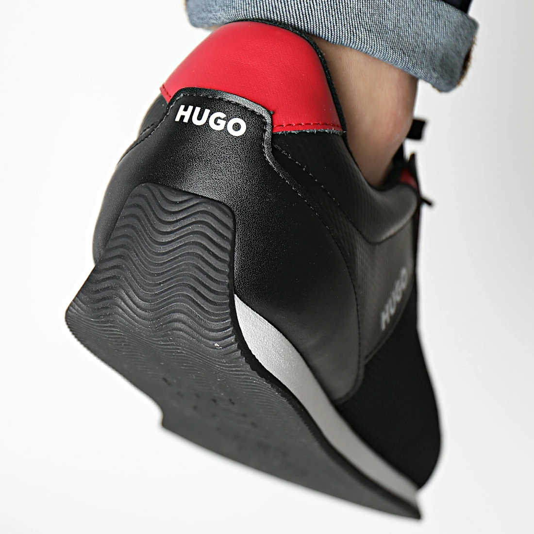 Meilleur prix đ Baskets Cyden Low 50471324 Black de HUGO â 6 Meilleur prix đ Baskets Cyden Low 50471324 Black de HUGO â â Image 4