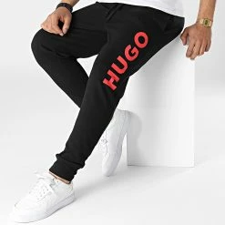 Acheter 🛒 Pantalon Jogging Dutschi 50473211 Noir de HUGO ⭐ -Promos HUGO Boutique hugo 315448 50473211 001 20220426T154335 03