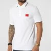 Grosses soldes 😉 Polo Manches Courtes 50467384 Blanc de HUGO 🎁 -Promos HUGO Boutique hugo 315464 50467384 100 20220425T155022 01