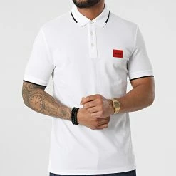 Grosses soldes 😉 Polo Manches Courtes 50467384 Blanc de HUGO 🎁 8 Grosses soldes 😉 Polo Manches Courtes 50467384 Blanc de HUGO 🎁 -Promos HUGO Boutique hugo 315464 50467384 100 20220425T155025 03