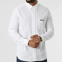 Coupon 😍 Chemise A Manches Longues Ermann 50473499 Blanc de HUGO ❤️ 8 Coupon 😍 Chemise A Manches Longues Ermann 50473499 Blanc de HUGO ❤️ -Promos HUGO Boutique hugo 315484 50473499 199 20220427T155616 03