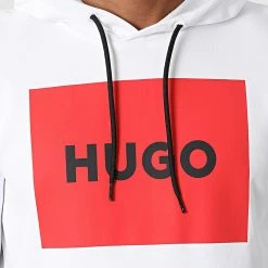 Tout neuf 🎉 Sweat Capuche Duratschi 223 50473168 Blanc de HUGO ❤️ -Promos HUGO Boutique hugo 315494 50473168 100 20220425T160627 02