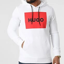 Tout neuf 🎉 Sweat Capuche Duratschi 223 50473168 Blanc de HUGO ❤️ -Promos HUGO Boutique hugo 315494 50473168 100 20220425T160636 03