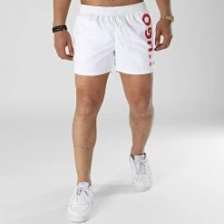 Remise 😉 Short De Bain 50469311 Blanc de HUGO ⌛ 8 Remise 😉 Short De Bain 50469311 Blanc de HUGO ⌛ -Promos HUGO Boutique hugo 316100 50469311 101 20220426T152446 03