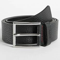 Budget 🛒 Ceinture Giaspo 50471562 Noir de HUGO 🛒